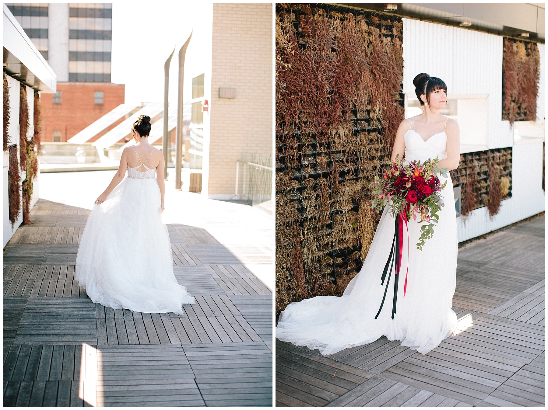 rooftop-wedding-inspiration rooftop wedding inspiration, roanoke wedding, chelsea anderson photography, misty saves the day, cara cait create, studio i do bridals roanoke, studio i do, black and gold wedding