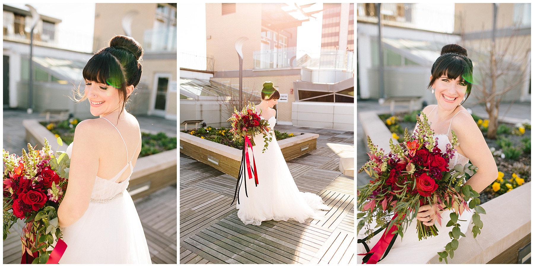 rooftop-wedding-inspiration rooftop wedding inspiration, roanoke wedding, chelsea anderson photography, misty saves the day, cara cait create, studio i do bridals roanoke, studio i do, black and gold wedding