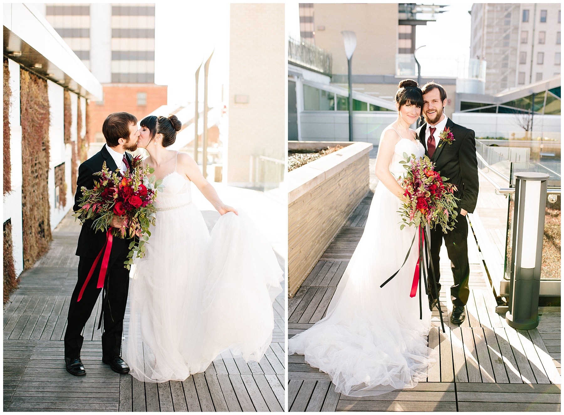 rooftop-wedding-inspiration rooftop wedding inspiration, roanoke wedding, chelsea anderson photography, misty saves the day, cara cait create, studio i do bridals roanoke, studio i do, black and gold wedding